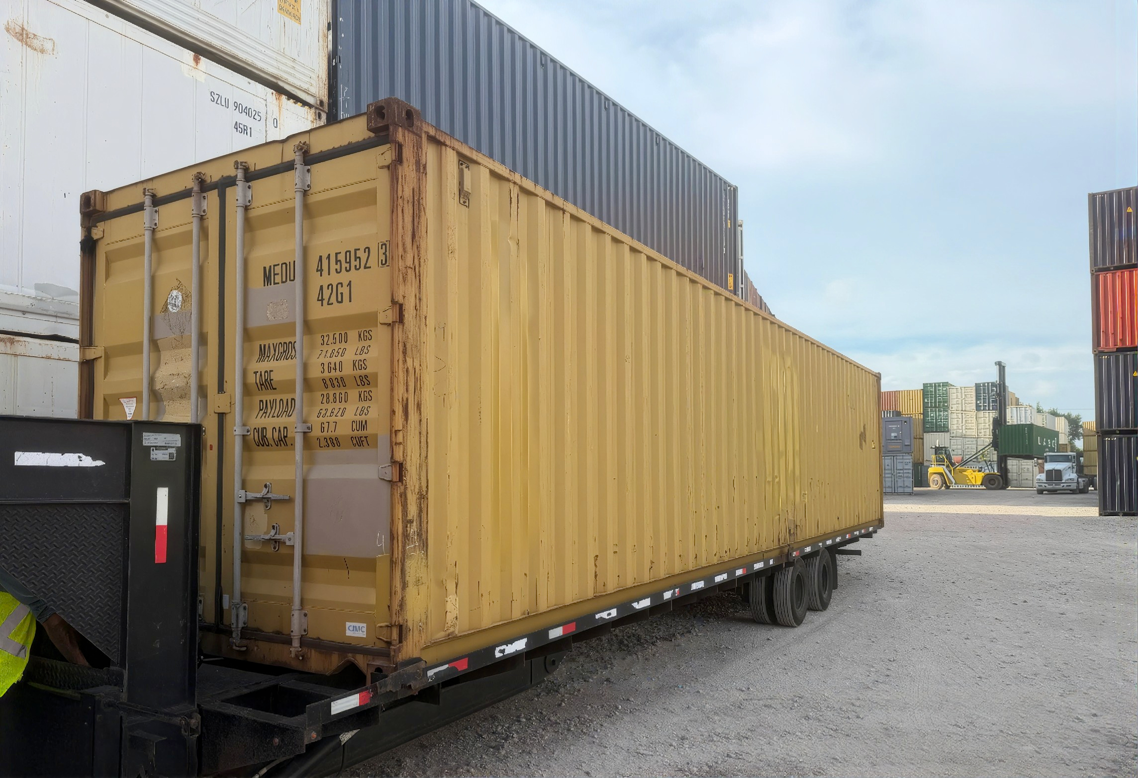 Shipping container for sale at 4J Services