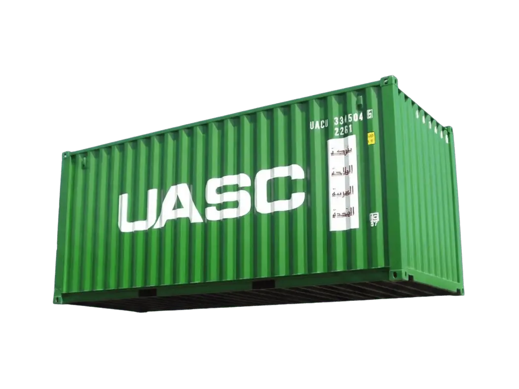 green storage container